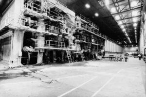 Millinocket Mill Number 11 Paper Machine in 1986