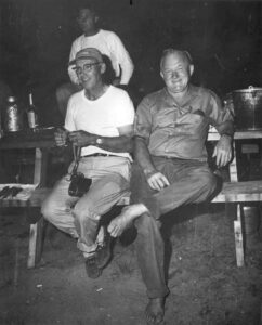 A Couple of Woodlands Guys Relaxing