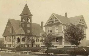 Baptist Church and Parsonage in Millinocket, Maine