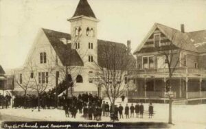 Baptist Church and Parsonage in Millinocket, Maine