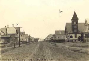 Baptist Church on Penobscot Ave. in Millinocket, Maine