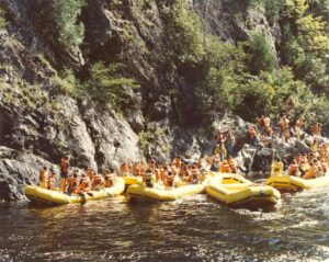 "Big A" Rafts on the River