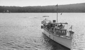 Boats with People on them in the 1920's
