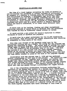 Brownville Road Construction Proposal Page 1