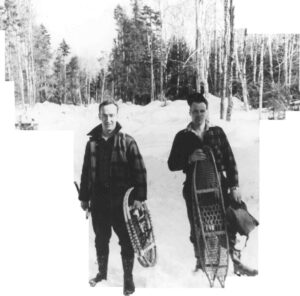 Bun Bartley Snowshoeing