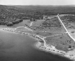 Campsite Aerial View
