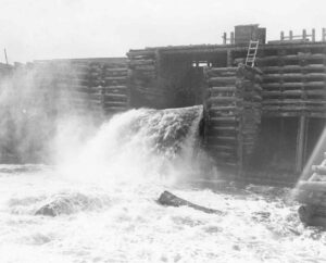 Canada Falls Dam Cribwork