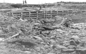 Caucomgomoc Dam in 1962