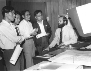 Chinese Visit with Dan Boss in 1982