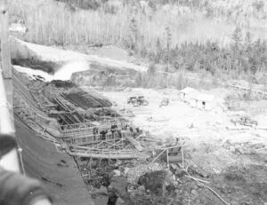 Construction Equipment Building McKay Station and Ripogenus Dam 11/15/1951