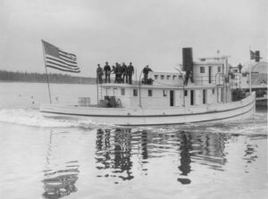 Crew on a Steel-Hulled Boom Jumper Boat