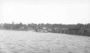 Cribwork at the Train Tressel