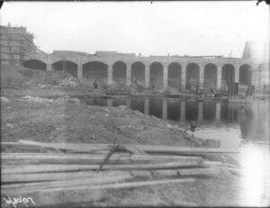 Construction of Dolby Dam 6/30/1907