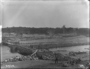 Construction of Dolby Dam 8/31/1906