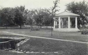 Public Park (now Veteran's Park) in Millinocket, Maine