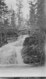 Driving Wood on Abol Stream