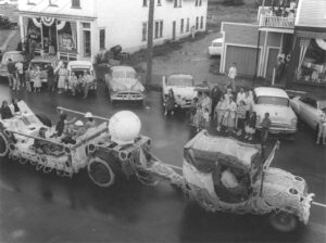 Early East Millinocket Parade Float