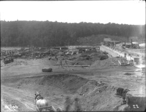 Construction of the East Millinocket Paper Mill
