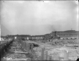 Construction of the East Millinocket Paper Mill