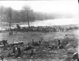 Construction of the East Millinocket Paper Mill