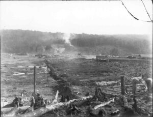 Construction of the East Millinocket Paper Mill