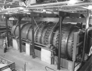 Bark Drum in the East Millinocket Mill