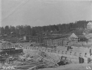Construction of the Boiler Foundation in the East Millinocket Paper Mill