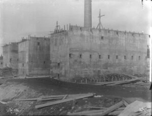Construction of the East Millinocket Paper Mill