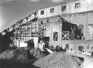 Building a Compressor in the East Millinocket Mill in 1930's