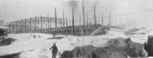 Construction of the East Millinocket Paper Mill