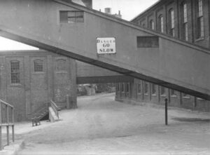 Old Boiler House with Coal Belts in the East Millinocket Mill
