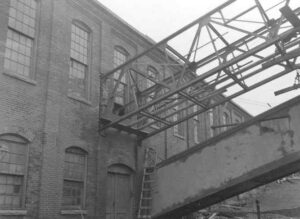Old Boiler House with Coal Belts in the East Millinocket Mill