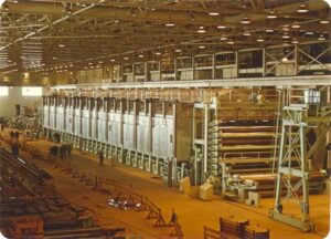 Paper Machines 5 and 6 in the East Millinocket Mill