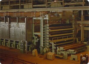 Paper Machines 5 and 6 in the East Millinocket Mill