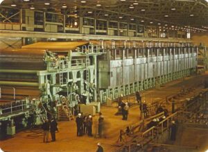 Paper Machines 5 and 6 in the East Millinocket Mill