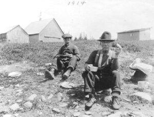 Eating Lunch in 1914