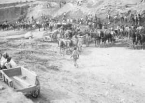 Excavation of Millinocket Mill Foundation