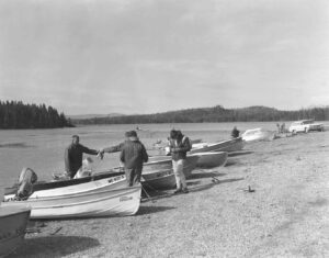 Fishing Boats on Canada Falls