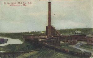 Great Northern Paper Company in Millinocket, Maine