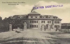 Great Northern Paper Company E&R Office Building in Millinocket, Maine