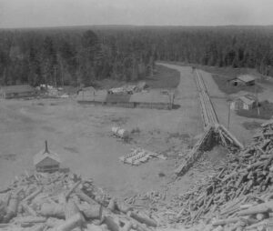 Aerial View of Grindstone Operation