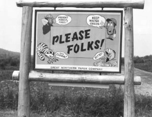 Keep Maine Green Sign