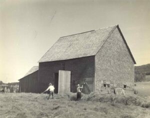 Men Working at Kineo Barn
