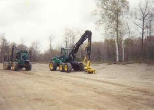 Loader and a Truck with Big Tires