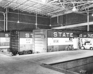 Loading Paper into Boxcars in the Millinocket Mill