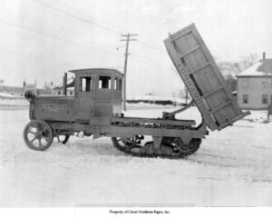 Lombard Dump Truck on Tracks