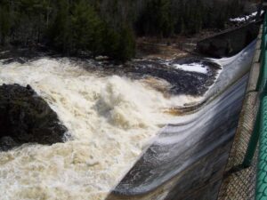 Looking Across Ripogenus Dam