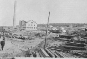 Looking South in Millinocket, Maine