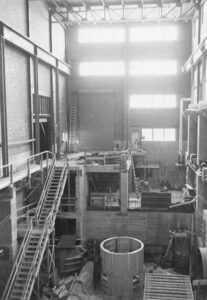 Construction of McKay Station Basement Pit