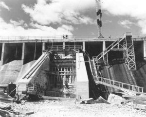 Beginning Penstock at McKay Station From Ripogenus Dam 7/25/1952